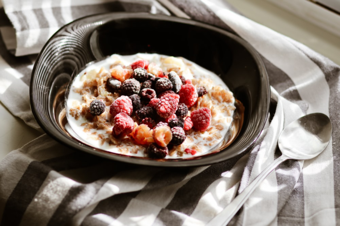 healthy homemade oatmeal breakfast