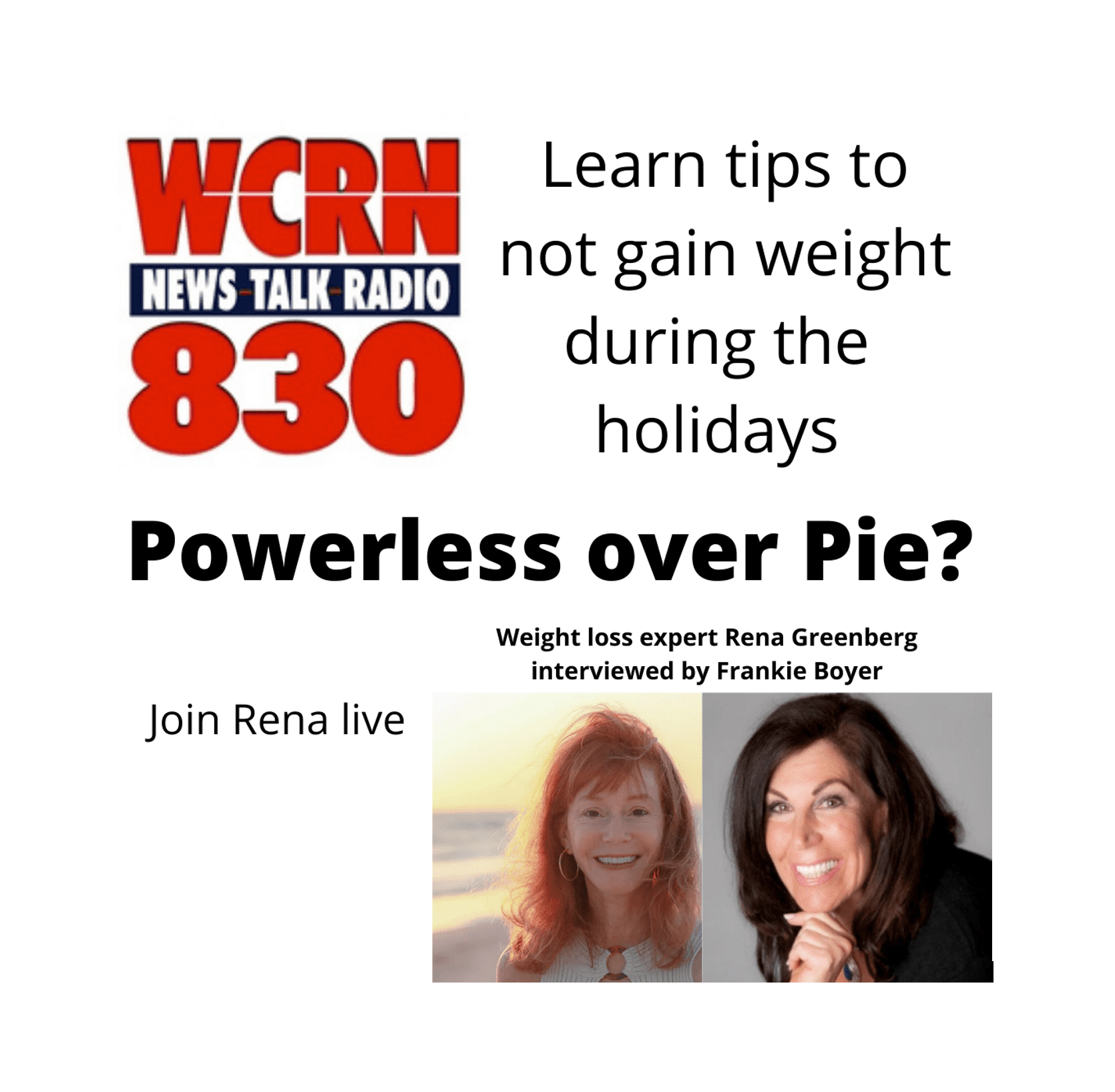 Rena on Frankie Boyer show