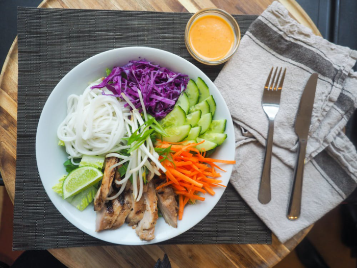 low-card lunch.